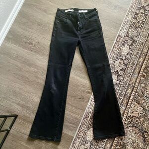 Pilcro Anthropologie Black Bootcut Jeans